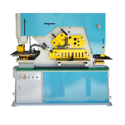 70 80 90 trabajadores del hierro de Ton Ironworker Fabrication Machine Hydraulic