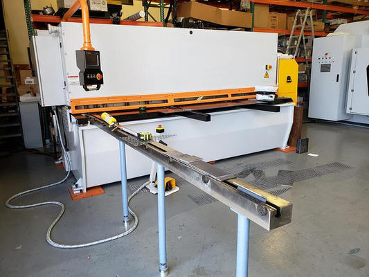 Corte de hoja hidráulico de corte de metal de la máquina de la guillotina automática del CNC