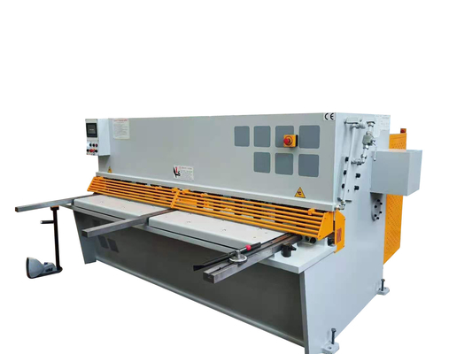 Rajar la prensa Qc12k-4x3200 del corte de hoja de la máquina del esquileo de la chapa del CNC